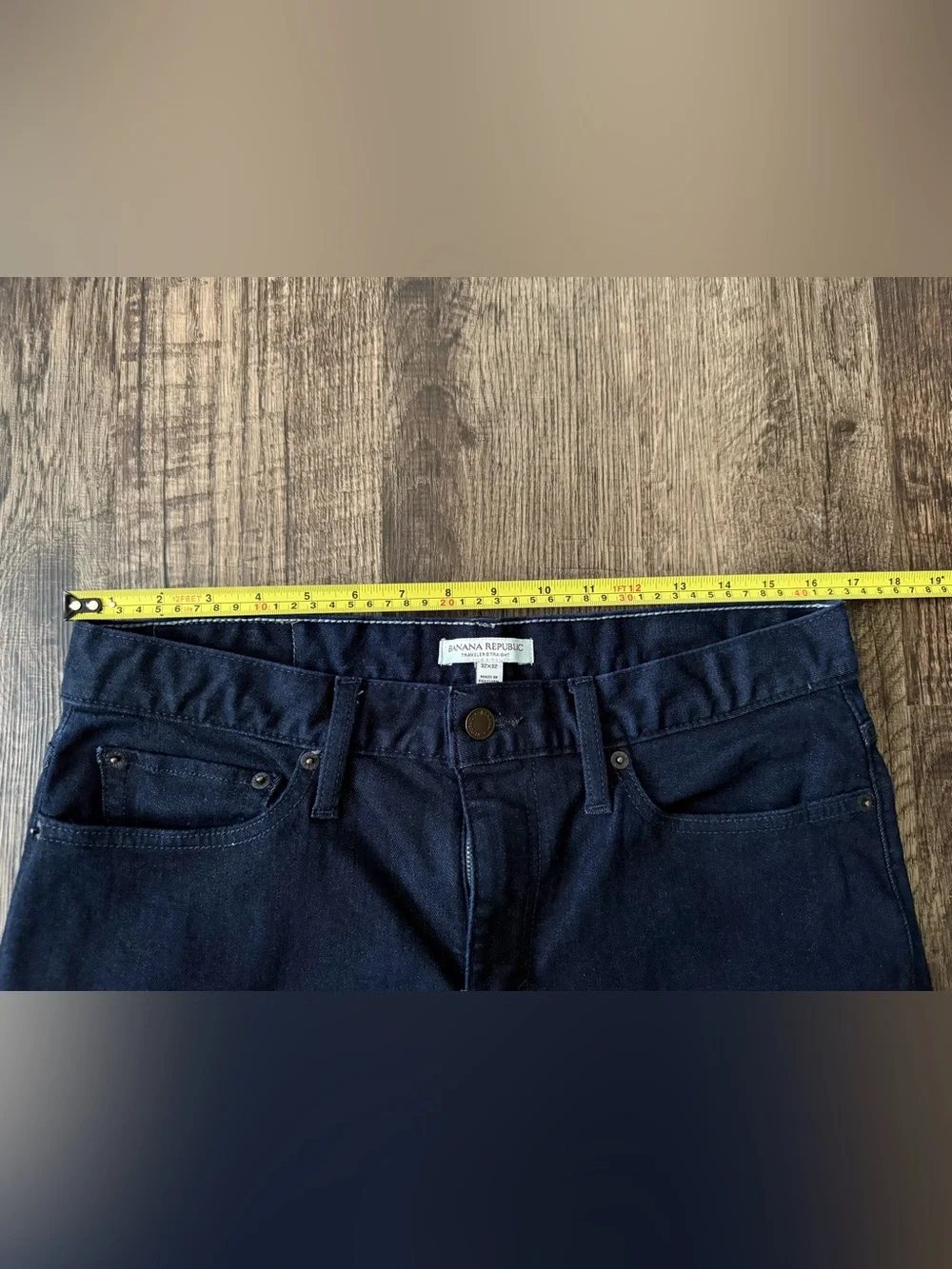 2026 Banana Republic Straight Luxe Traveler Jean (32x32) ($130)